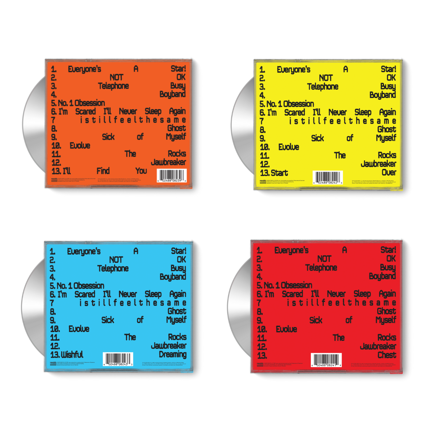 EVERYONE'S A STAR! Deluxe Store Exclusive CD Bundle
