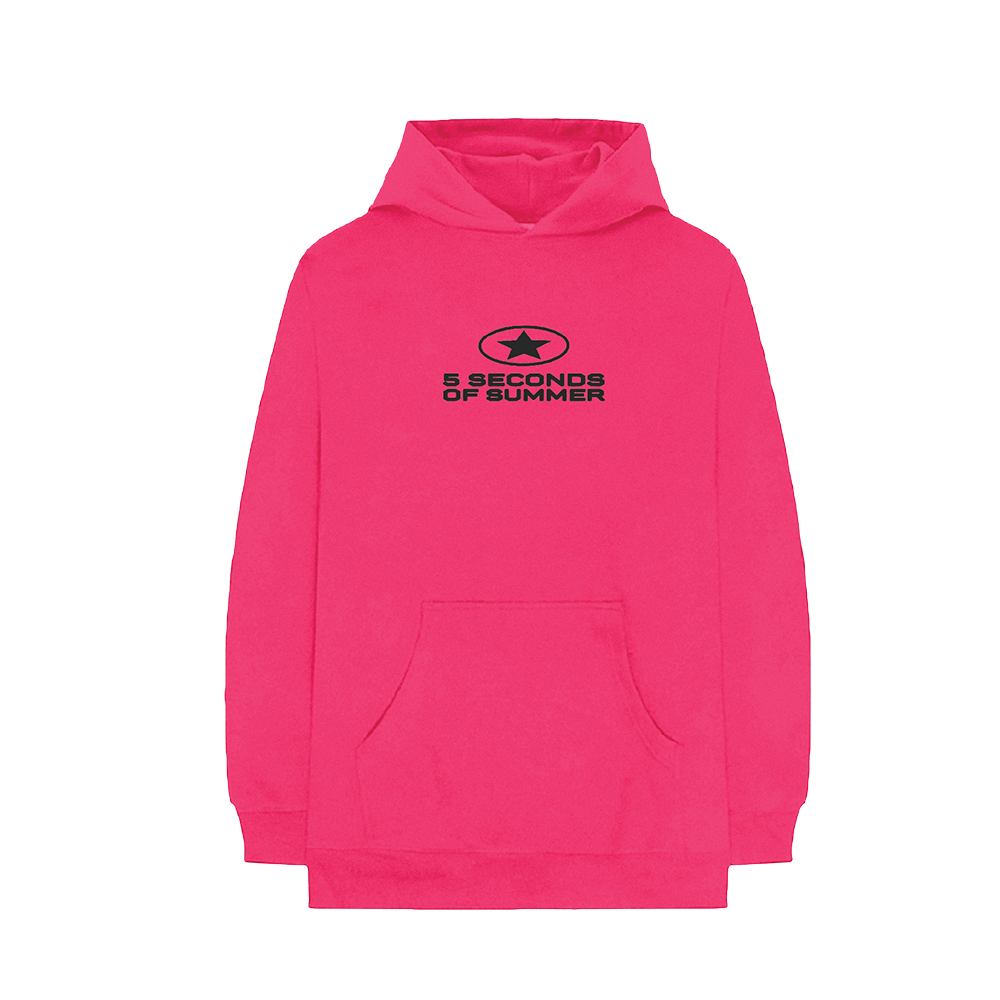 5 Seconds Of Summer - EVERYONE'S A STAR! Hot Pink Hoodie