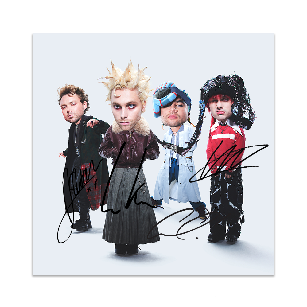 5 Seconds Of Summer - EVERYONE'S A STAR! Signed Art Card