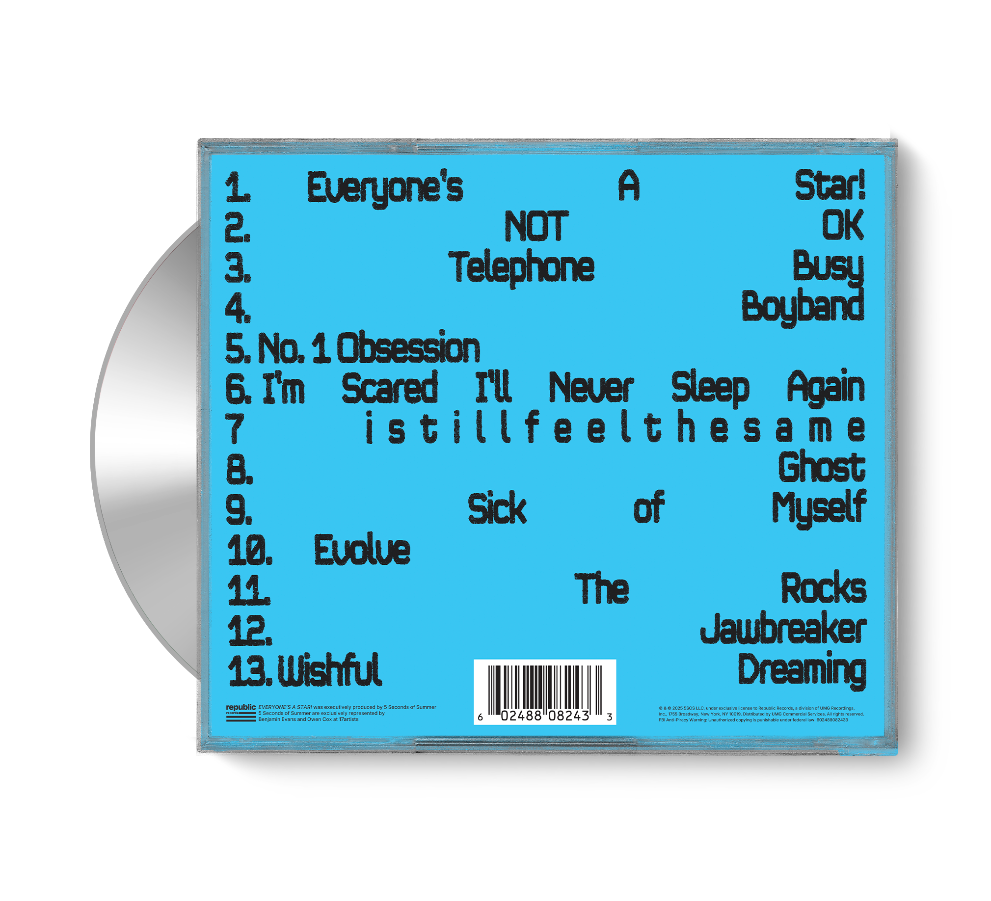 5 Seconds Of Summer - EVERYONE'S A STAR! (Michael Deluxe) Store Exclusive CD